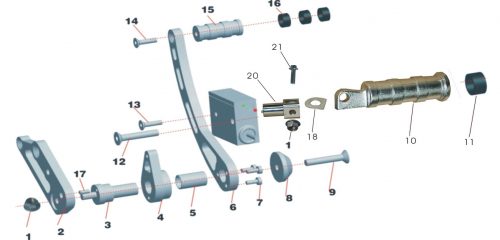 Diablo - Rear Brake Assembly