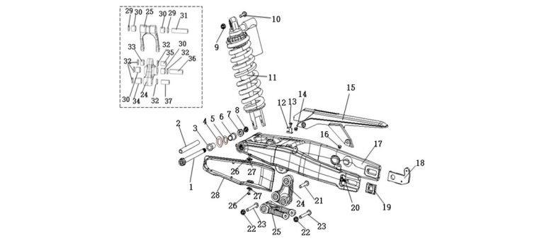 Triangular Rocker For Suspension Maverick Triangle Rocker - Hunter Motorcycles