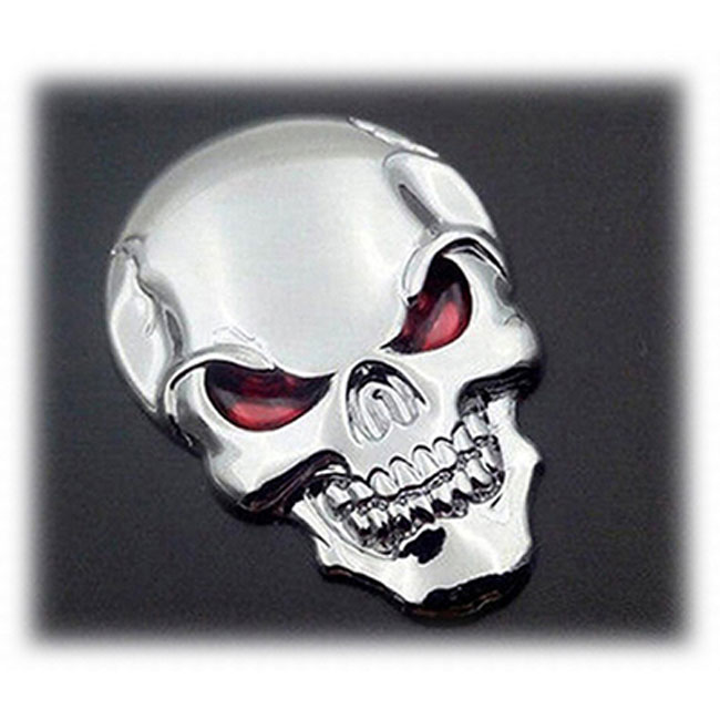 Red Eyes Skull Emblem