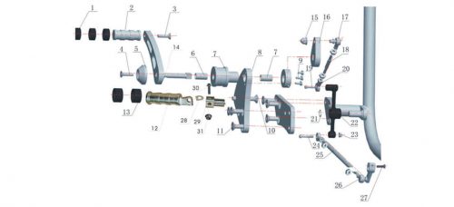 Outlaw Gear Shift Assembly