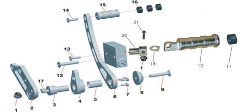 Outlaw Rear Brake Assembly