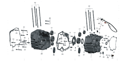 crankcase assembly
